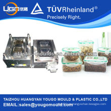 PP almuerzo de alimentos caja de almacenamiento de moldes / cajas de alimentos molde de fabricación / alimentos de plástico de mantenimiento de caja fresca